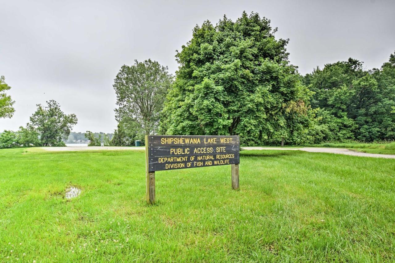 Cozy Amish Country Cabin On Shipshewana Lake! Villa Exterior photo